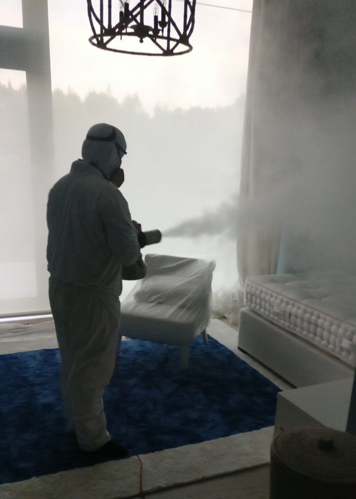 Сухой туман от запахов. Обработка сухим туманом в Якутске.